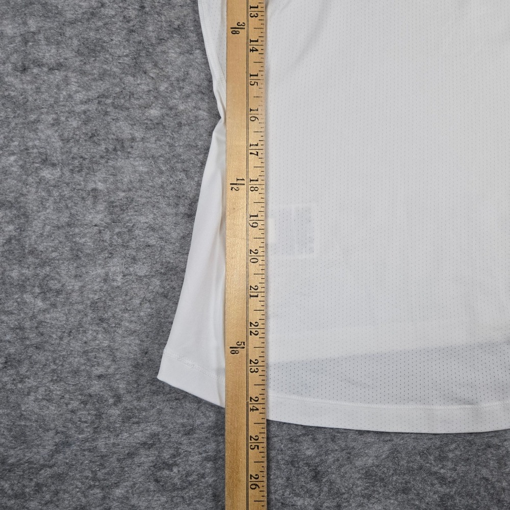 Nike Womens White Pro Dri-FIT Graphic Racerback Training Tank Top Small - Picture 7 of 8